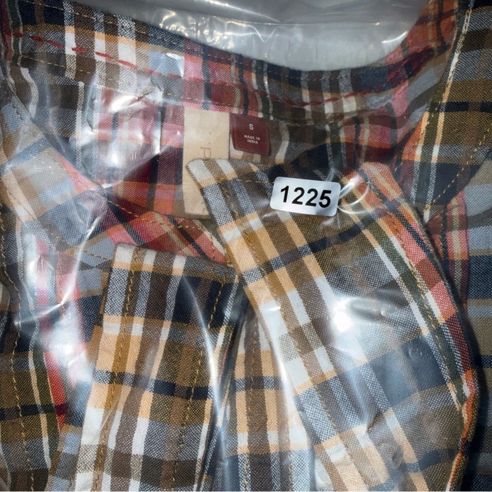 Anthropologie Pilcro Blusa Plaid ButtonDown Shirt Small‎ Sold Out - Picture 16 of 16
